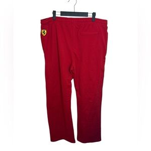 Scuderia Ferrari Men’s Red Drawstring Track Pants